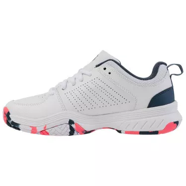 K-Swiss Hypercourt Express 2 Junior Schoenen Wit/Marineblauw