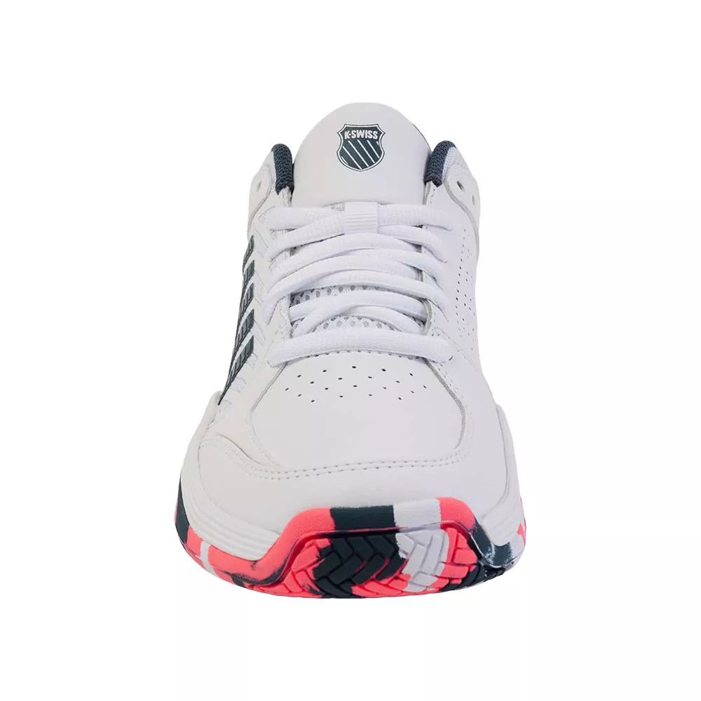 K-Swiss Hypercourt Express 2 Junior Schoenen Wit/Marineblauw