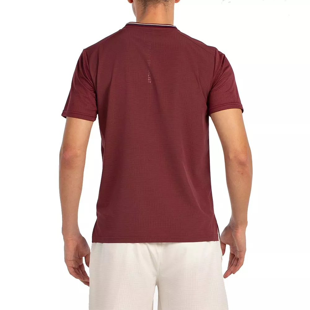 T-shirt Bullpadel Acrux Bordeaux