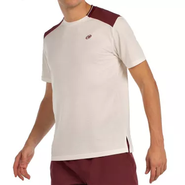 T-shirt Bullpadel Acrux Blanc cassé