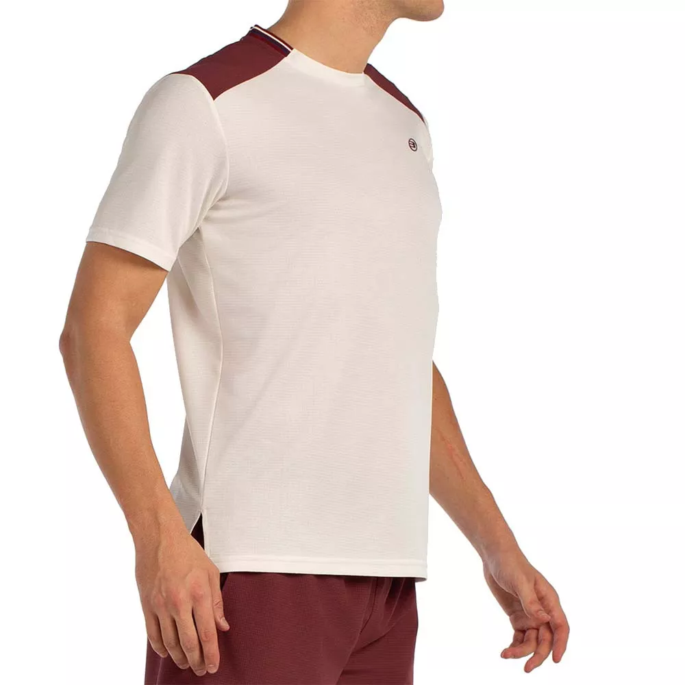 T-shirt Bullpadel Acrux Blanc cassé