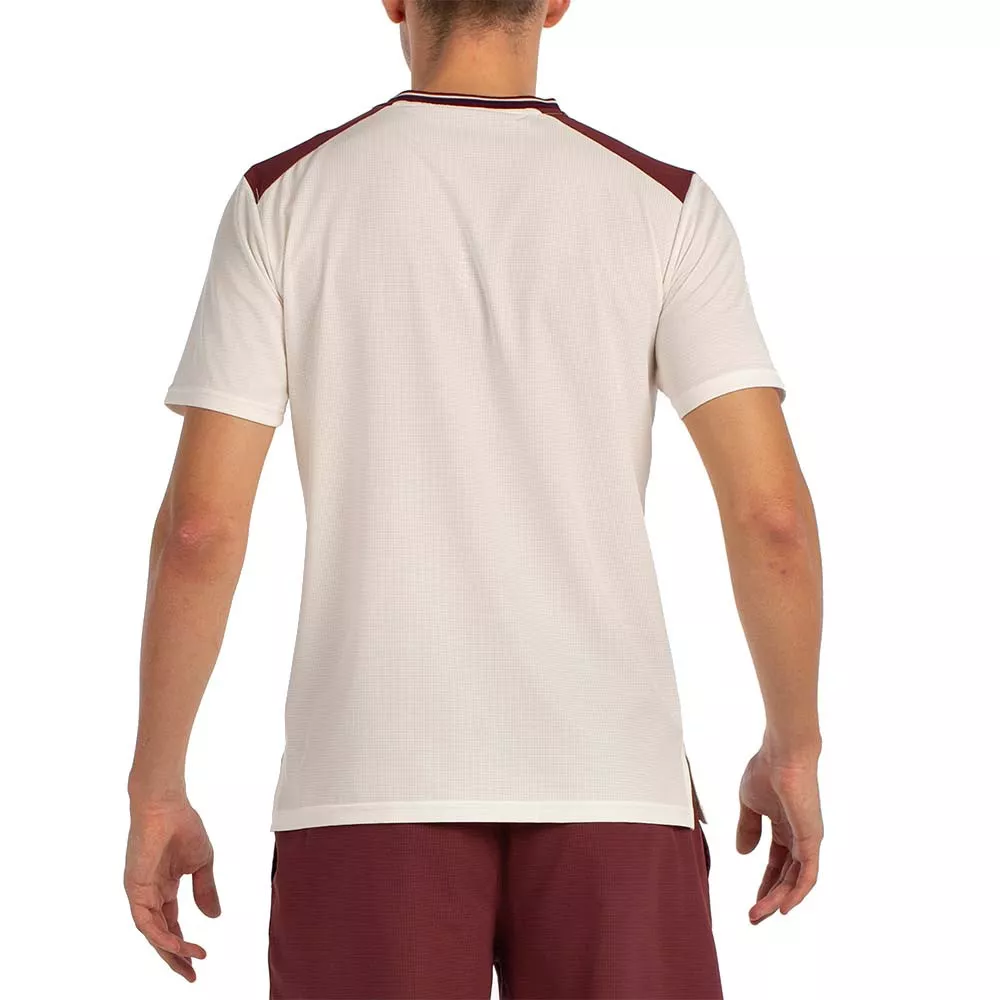 T-shirt Bullpadel Acrux Blanc cassé