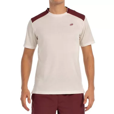 T-shirt Bullpadel Acrux Blanc cassé