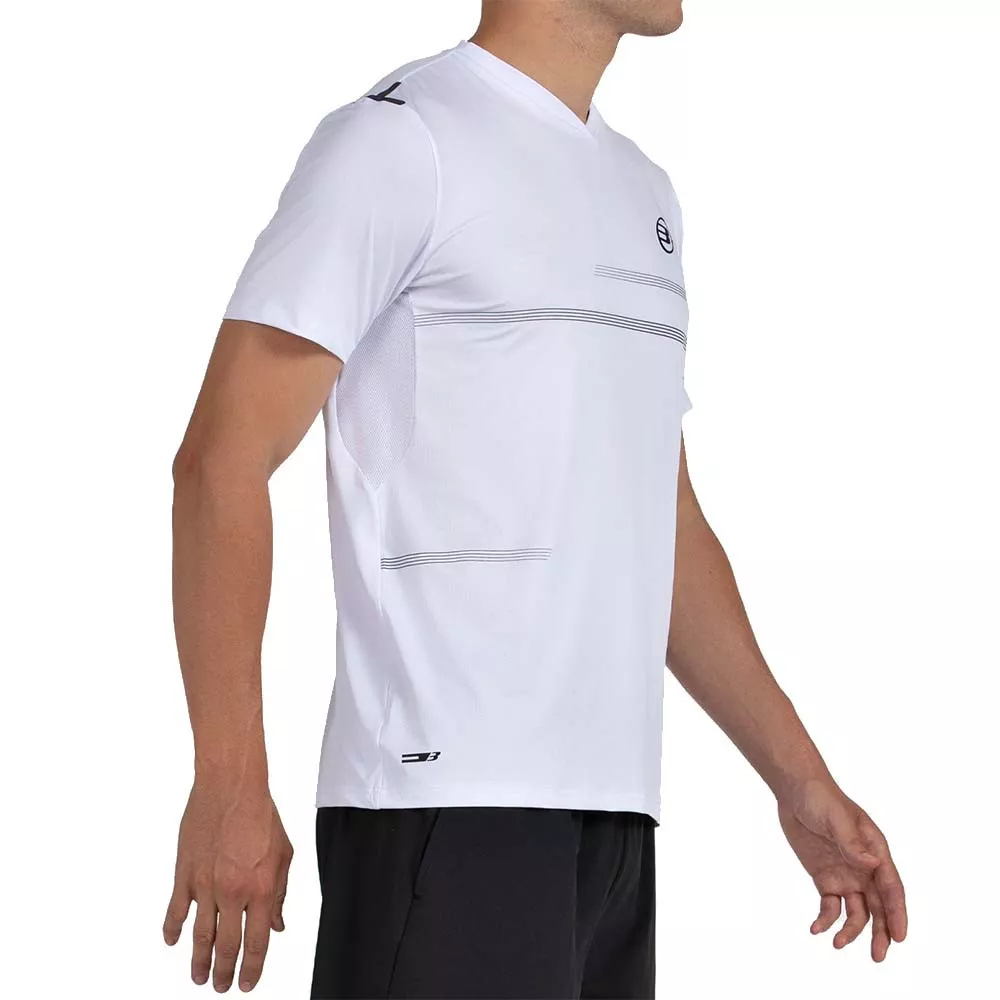 T-shirt Bullpadel Montuno Blanc