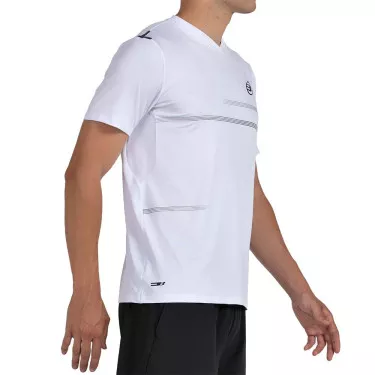 T-shirt Bullpadel Montuno Blanc
