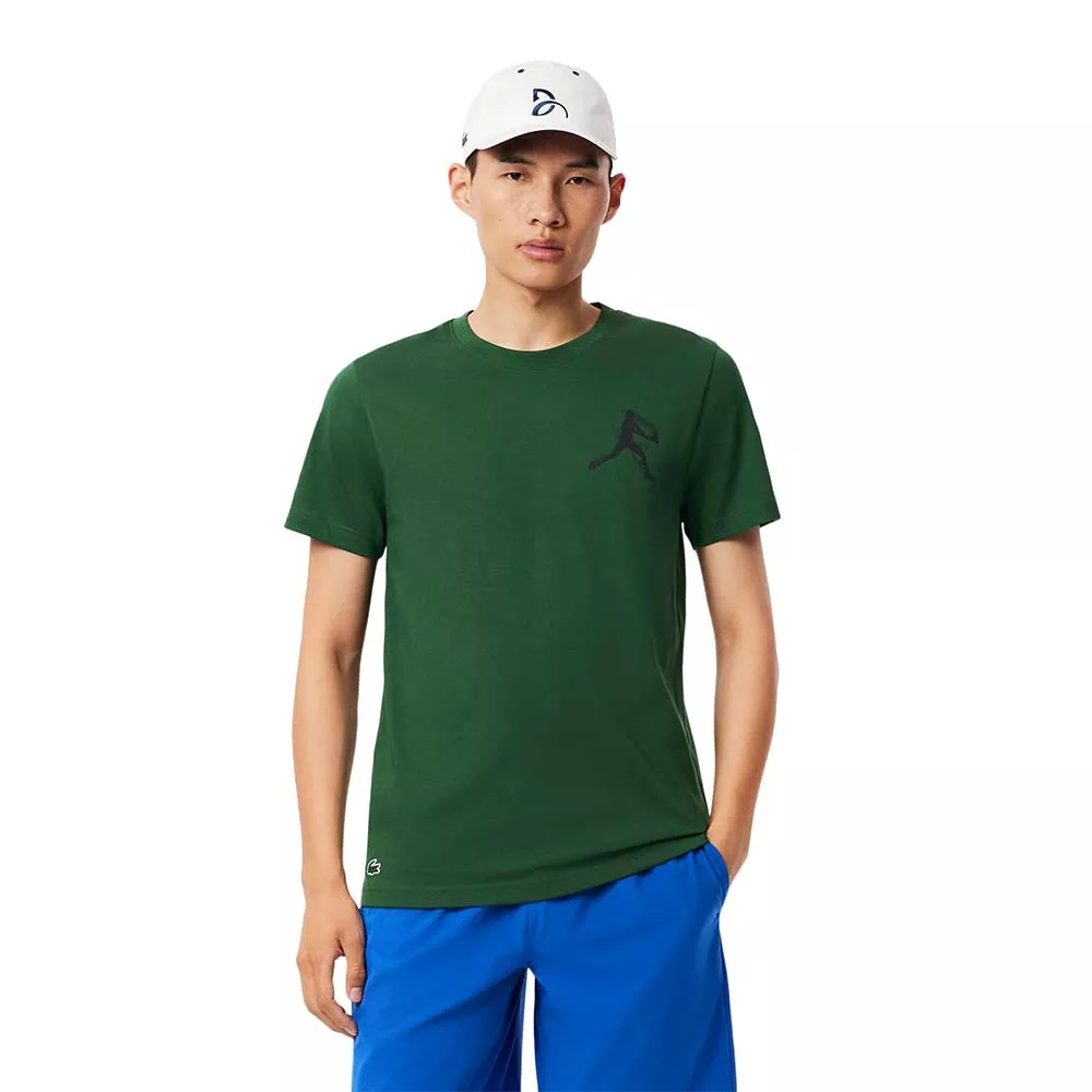 Pack T-Shirt + Casquette Lacoste Tennis x Novak Djokovic Vert