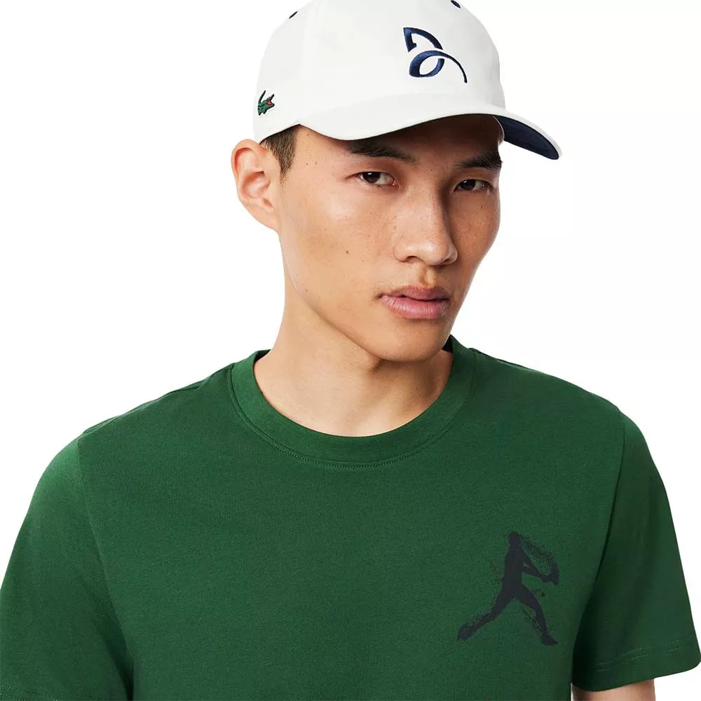 Pack T-Shirt + Casquette Lacoste Tennis x Novak Djokovic Vert
