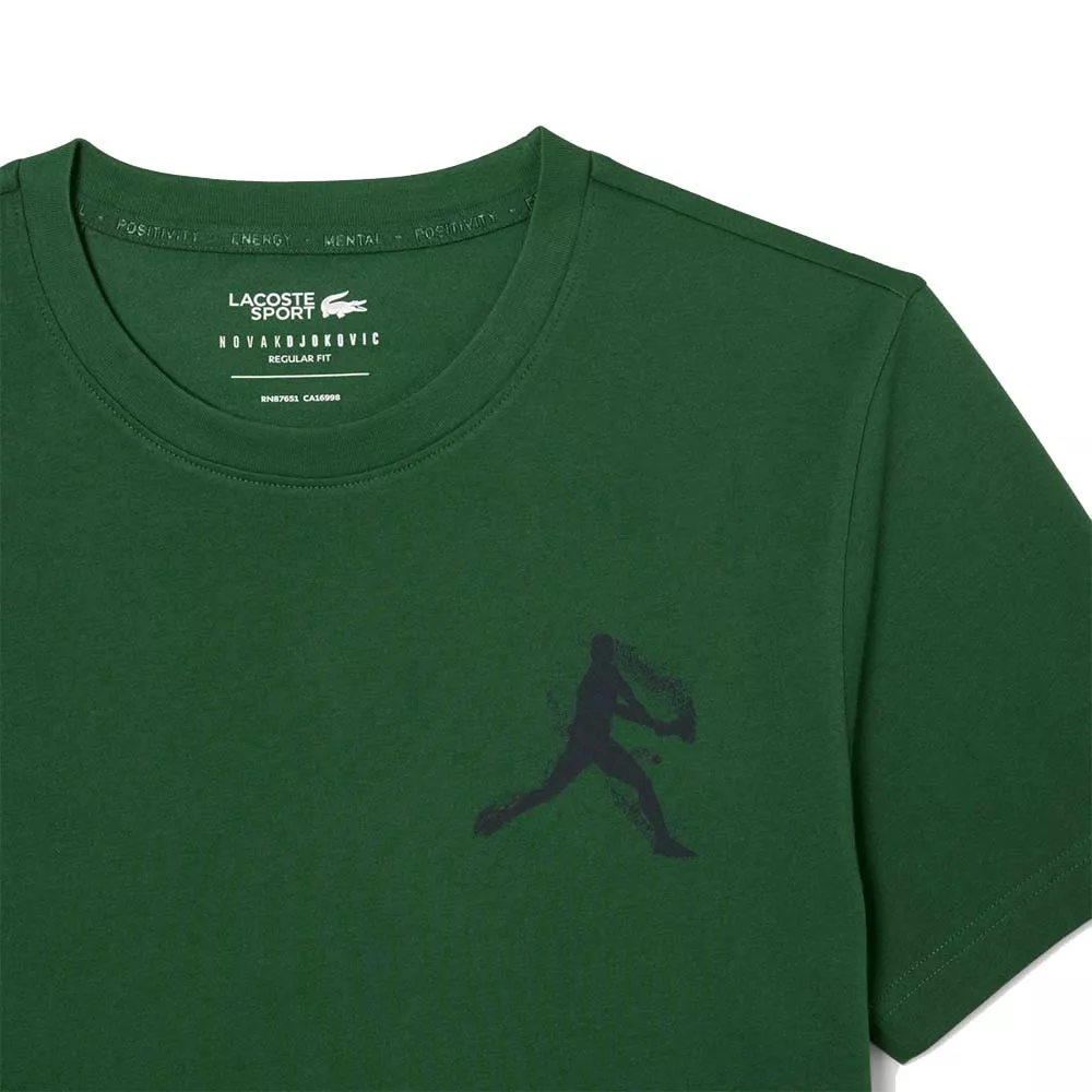 Pack T-Shirt + Casquette Lacoste Tennis x Novak Djokovic Vert
