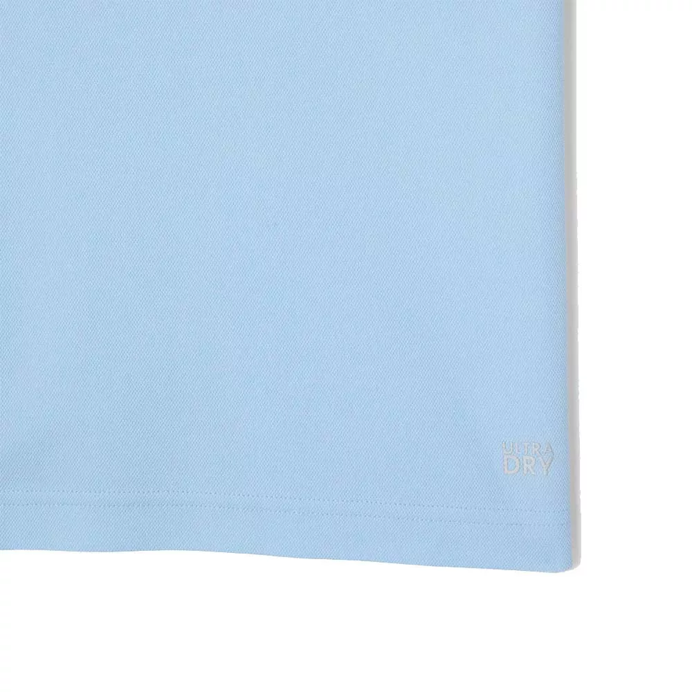 T-shirt Lacoste Tennis Novak Djokovic Ultra Dry Imprimé Bleu clair