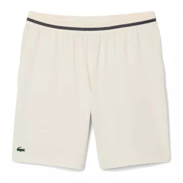 Short Lacoste Tennis x Novak Djokovic Blanc cassé