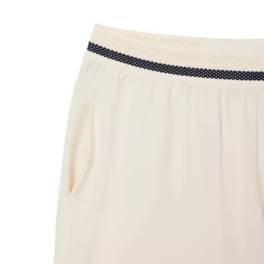 Short Lacoste Tennis x Novak Djokovic Blanc cassé