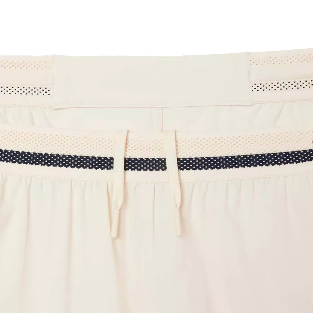 Short Lacoste Tennis x Novak Djokovic Blanc cassé