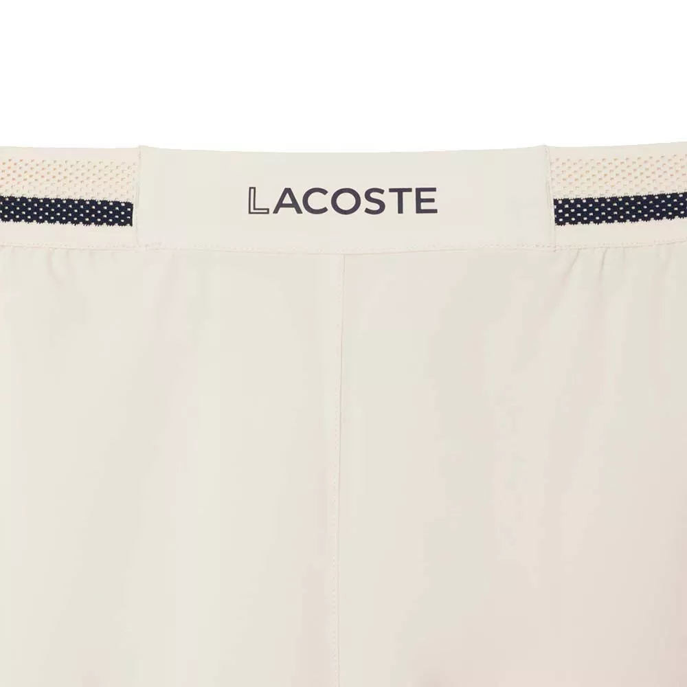 Short Lacoste Tennis x Novak Djokovic Blanc cassé