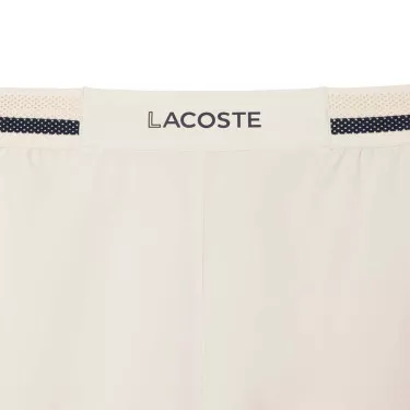 Short Lacoste Tennis x Novak Djokovic Blanc cassé