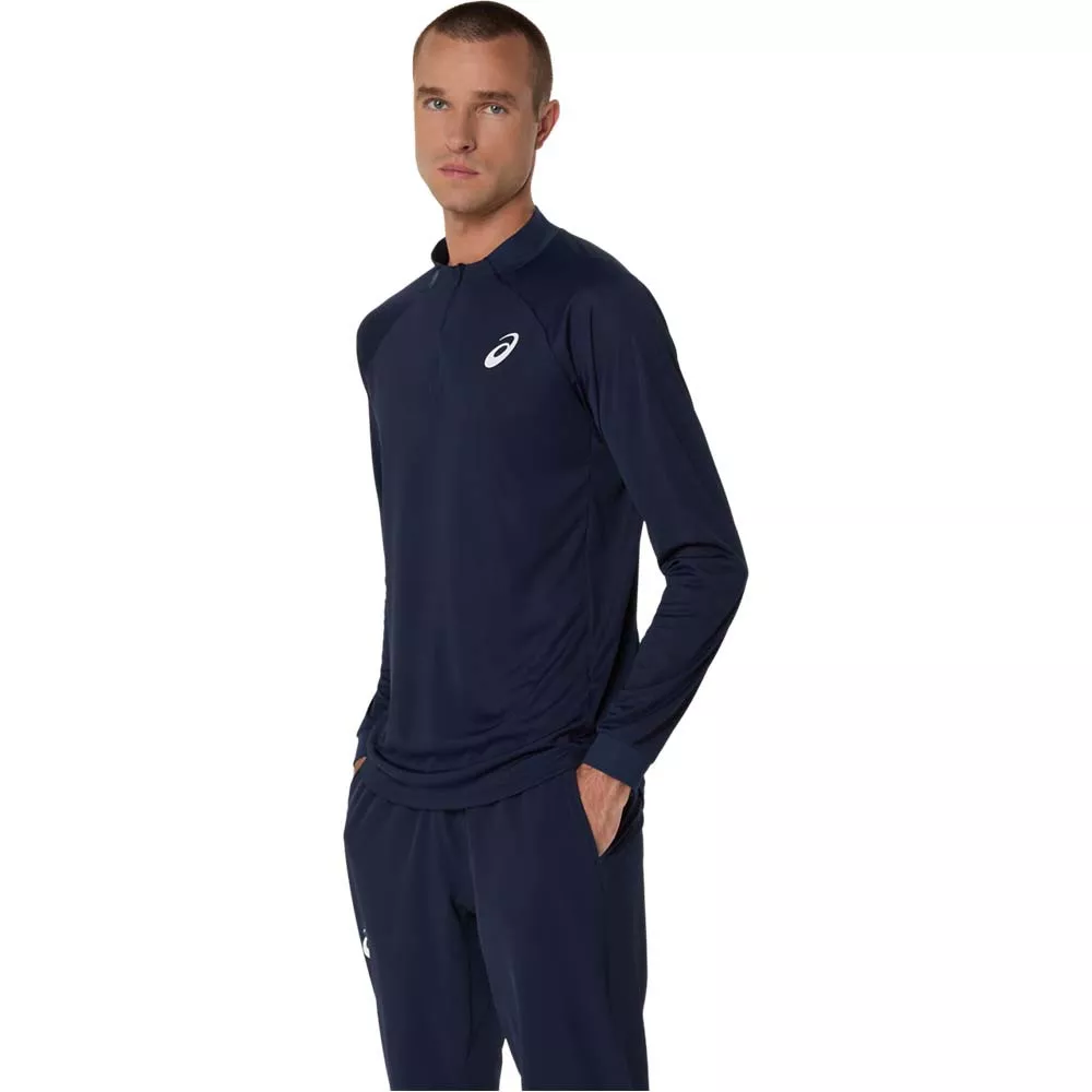 Asics Court LS T-shirt Lange Mouwen wit