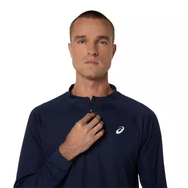 Asics Court LS T-shirt Lange Mouwen wit