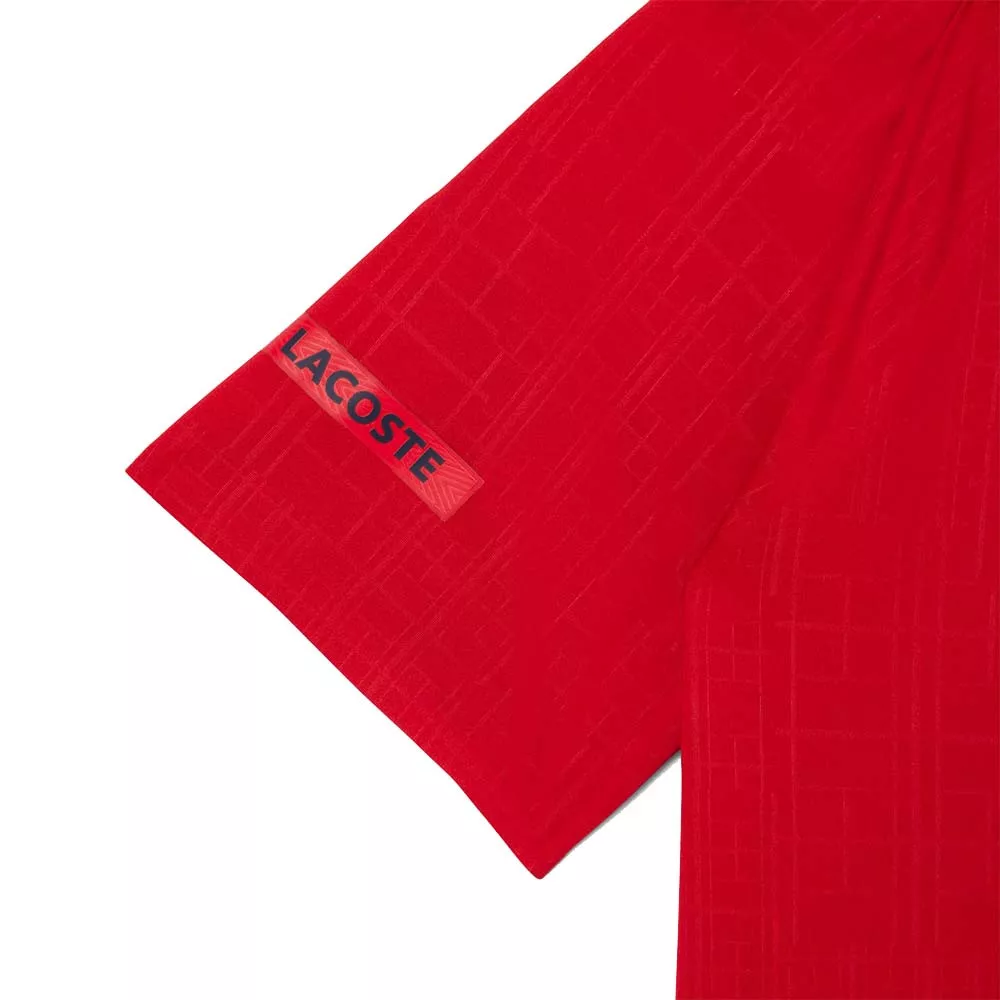 Polo Lacoste Tennis Novak Djokovic Rood