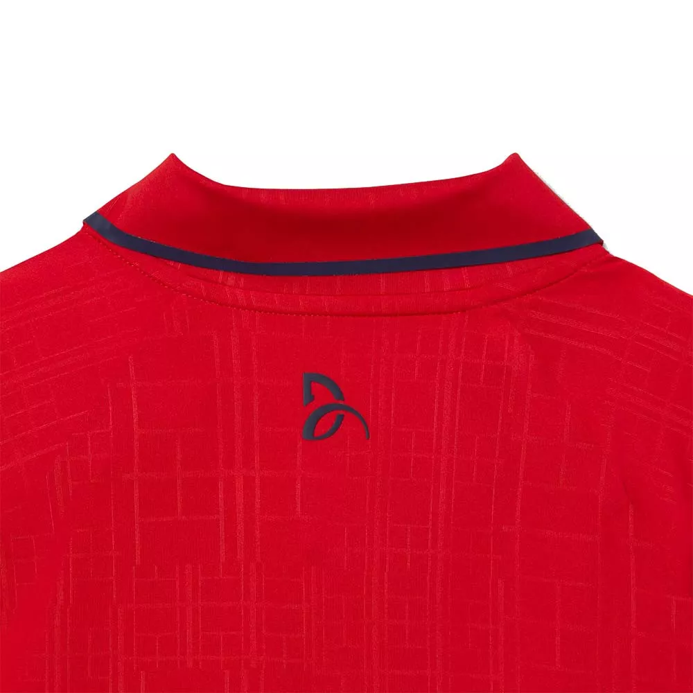 Polo Lacoste Tennis Novak Djokovic Rood