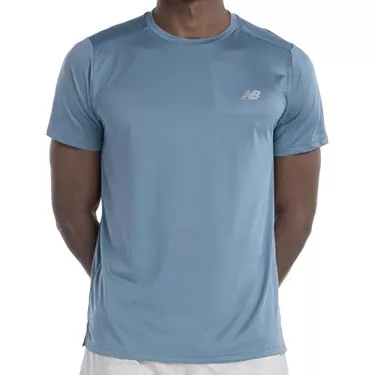T-shirt New Balance Essentials Bleu gris