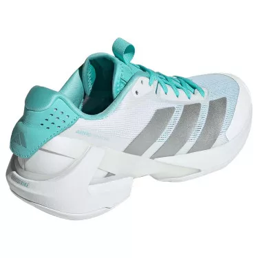 Chaussures Adidas Adizero Ubersonic 5 Femme Blanc / Bleu