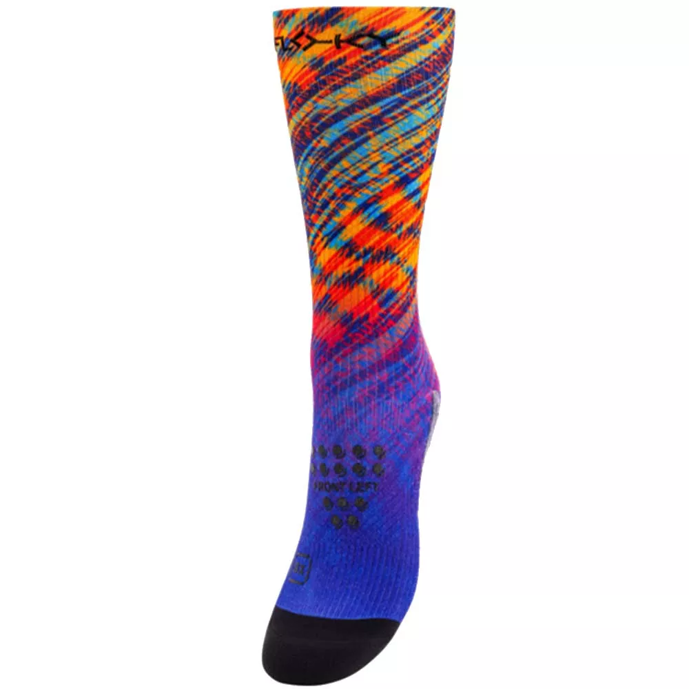 Compressiesokken Floky S-MASH 3D FANTASY Bali Blauw