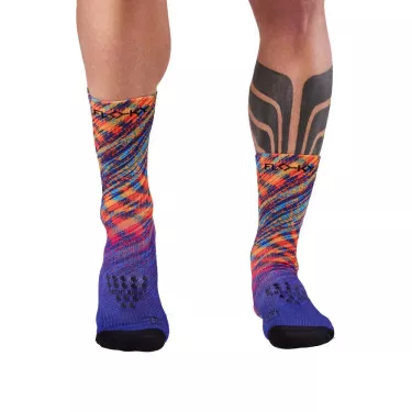 Compressiesokken Floky S-MASH 3D FANTASY Bali Blauw