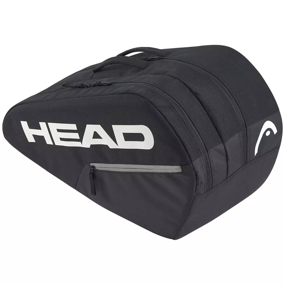 Head Base Padel M Zwart / Oranje tas
