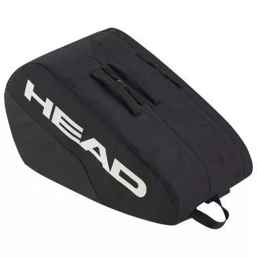 Head Base Padel M Zwart / Oranje tas