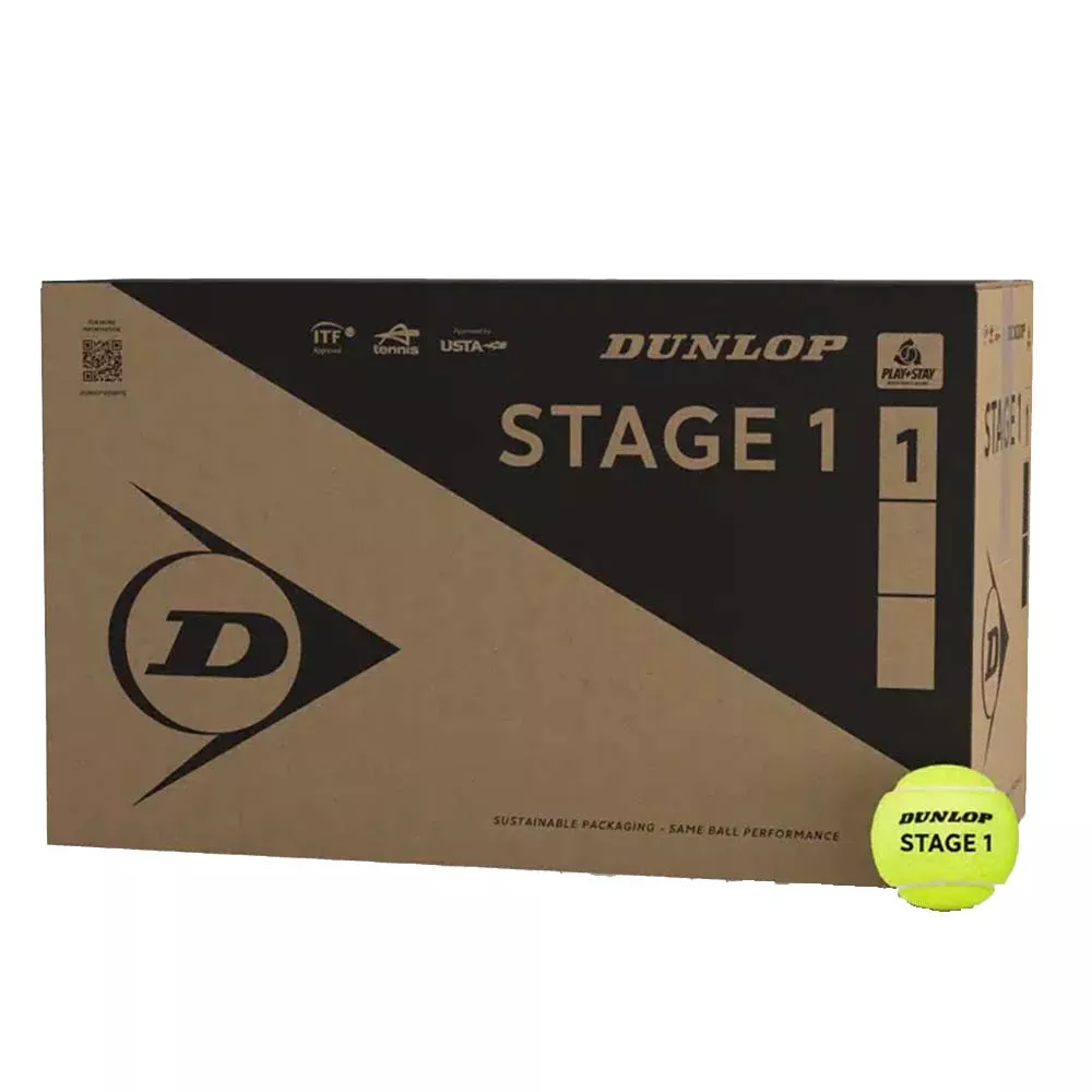 Dunlop Stage 1 60 Groene ballen emmer