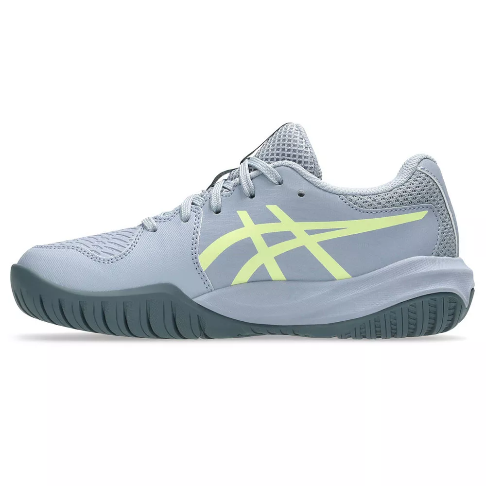Chaussures Asics Gel Resolution X GS Junior Gris / Vert