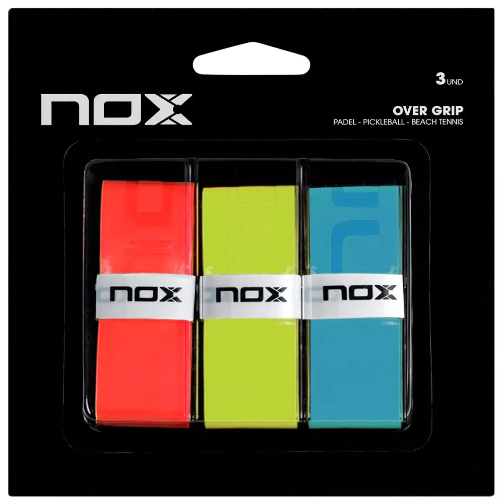 Surgrips Nox Pro Rouge / Vert / Bleu x 3