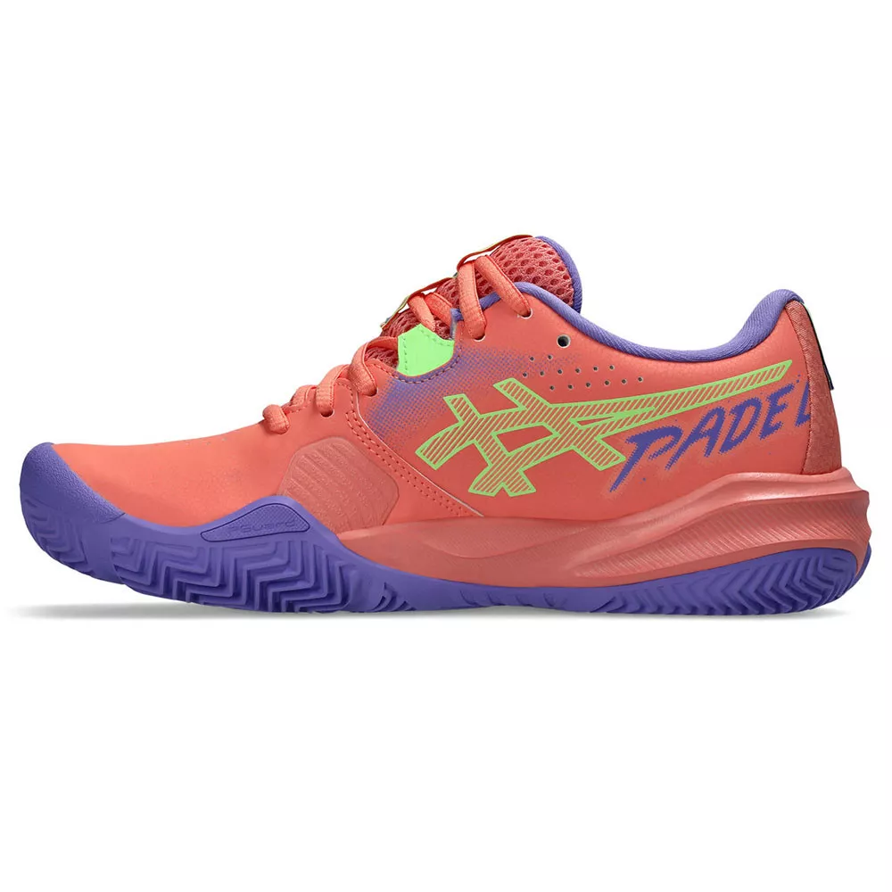 Asics Gel Challenger 15 Padel Schoenen Dames Blauw / Oranje