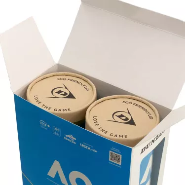 Dunlop Australian Open 4 Stuks Geel