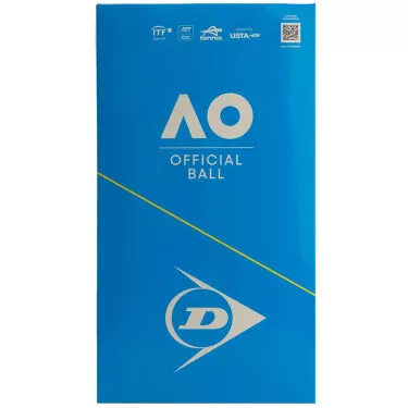 Dunlop Australian Open 4 Stuks Geel