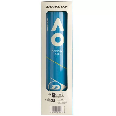 Dunlop Australian Open 4 Stuks Geel
