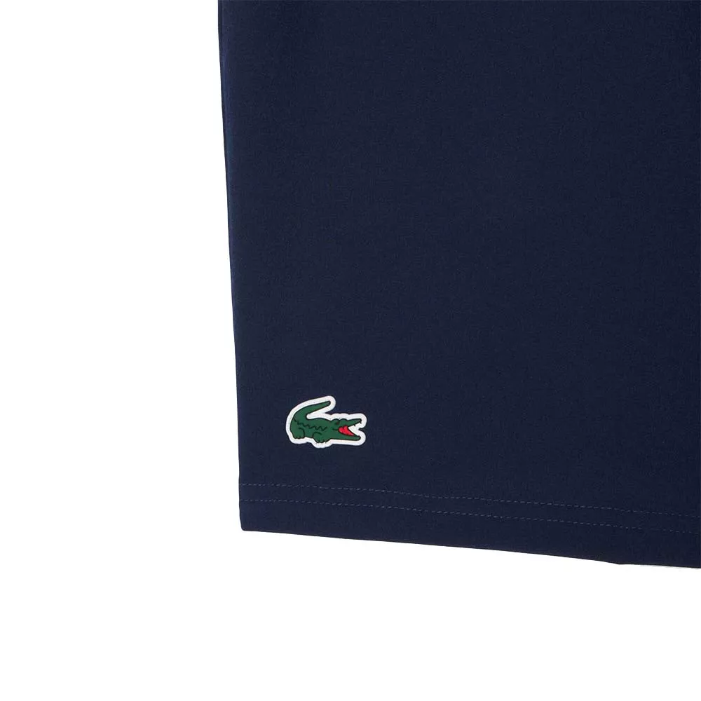 Korte Lacoste Tennis x Novak Djokovic Blauw