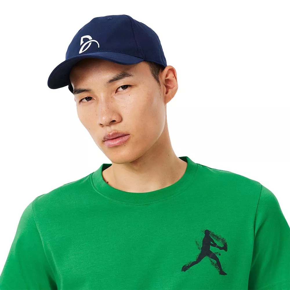 Pack T-Shirt + Casquette Lacoste Tennis x Novak Djokovic Vert / Bleu