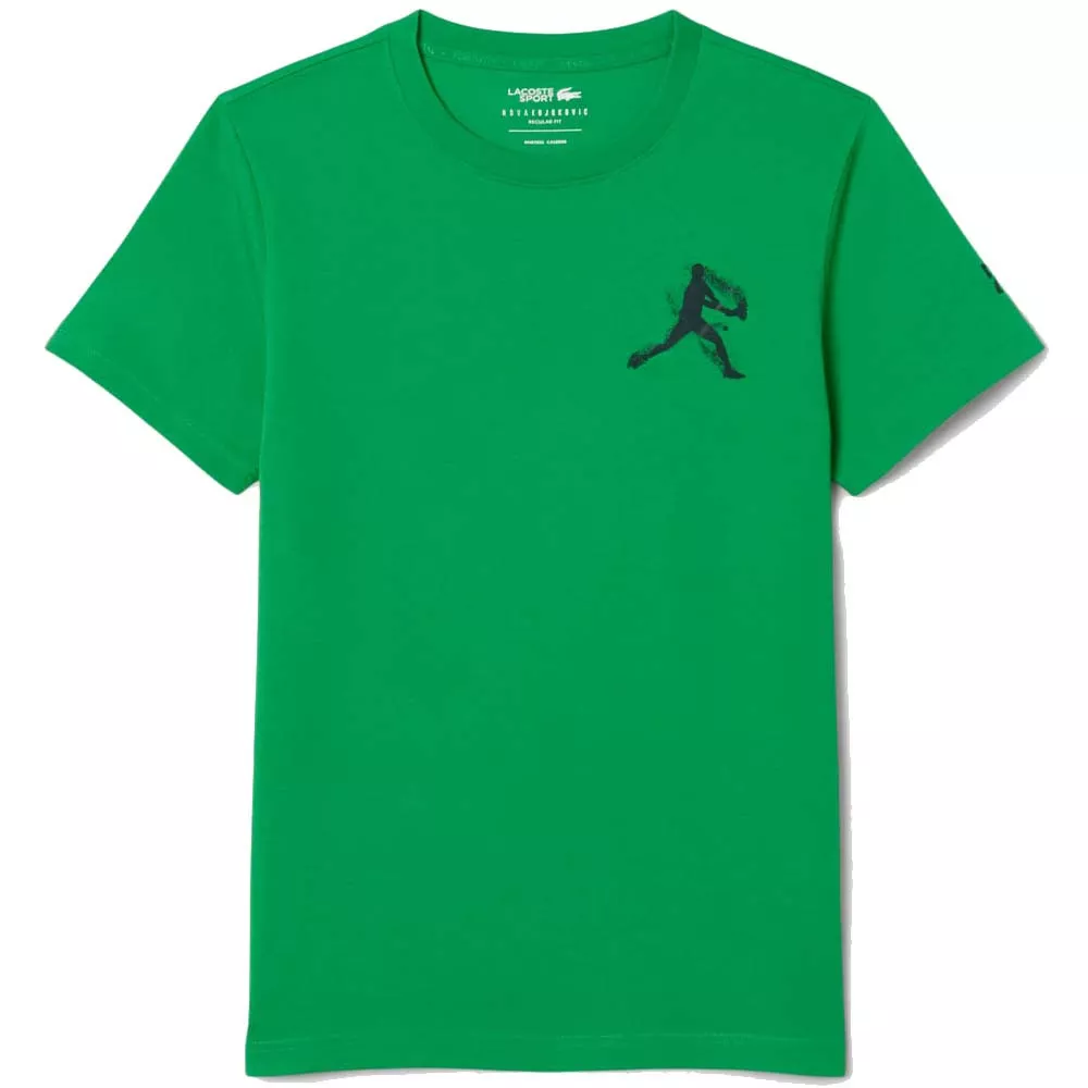 Pack T-Shirt + Casquette Lacoste Tennis x Novak Djokovic Vert / Bleu