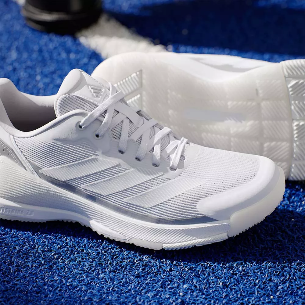 Adidas Crazyquick LS Padelschoenen Dames Wit