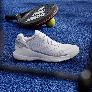 Adidas Crazyquick LS Padelschoenen Dames Wit