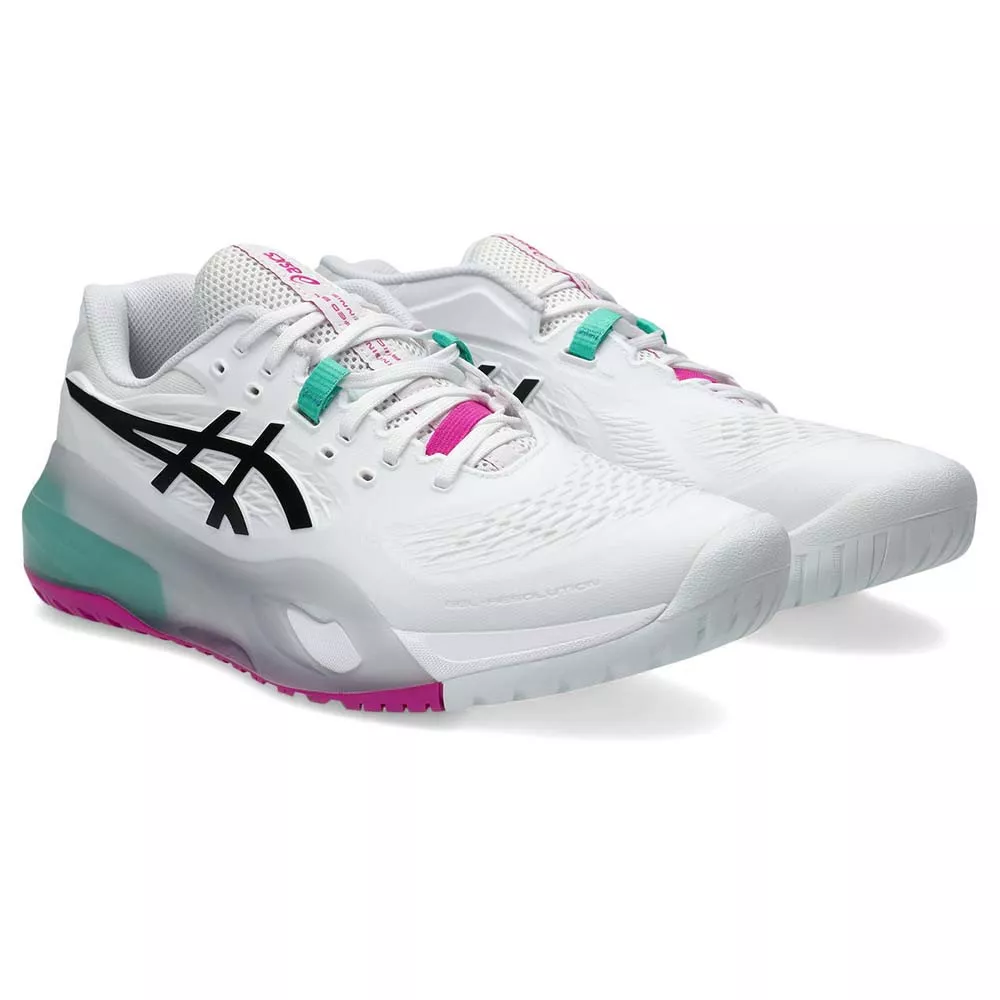 Chaussures Asics Gel Resolution X Blanc / Vert