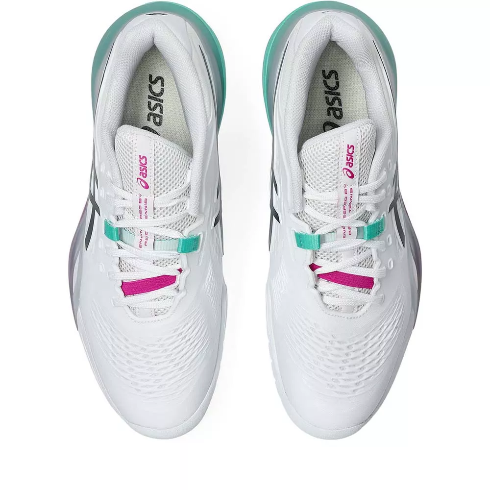Chaussures Asics Gel Resolution X Blanc / Vert