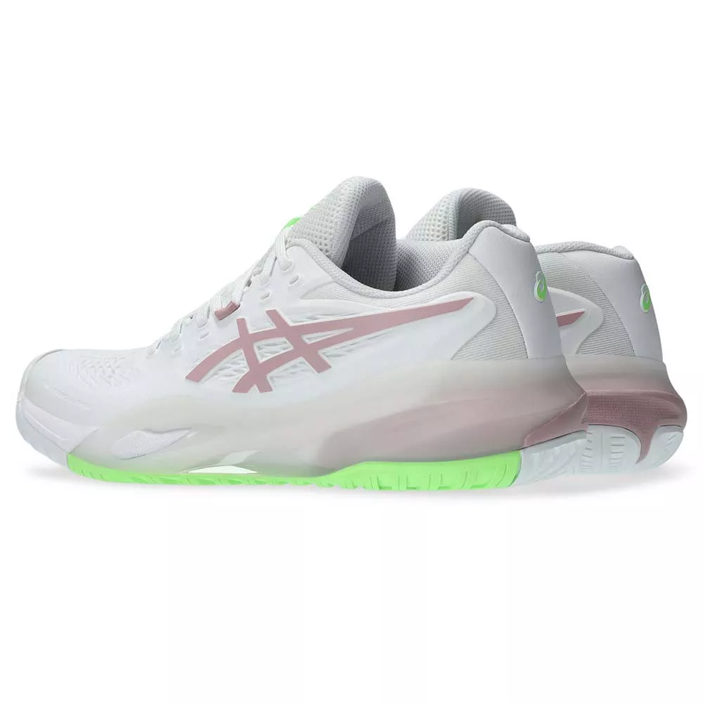 Asics Gel Resolution X Wit / Pastelgroen Dames Schoenen