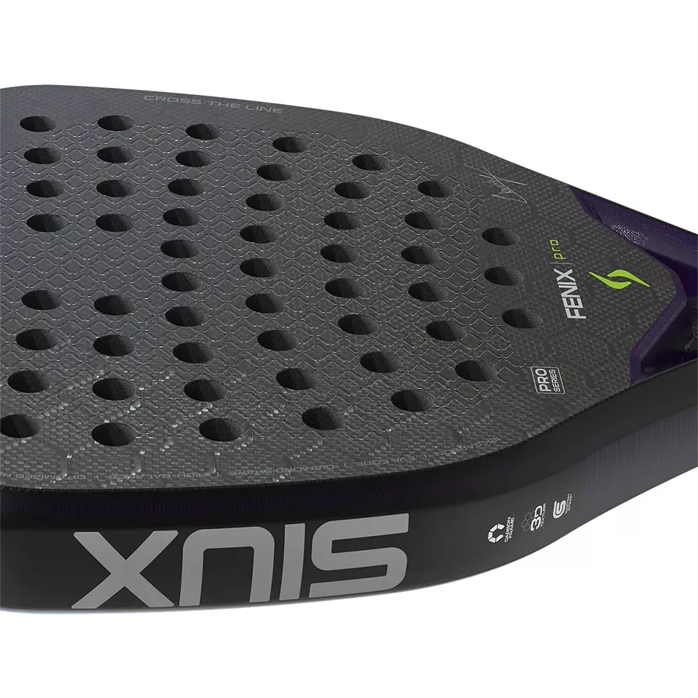 Siux Fenix ​​Pro Augsburger 2026 Zwart Racket