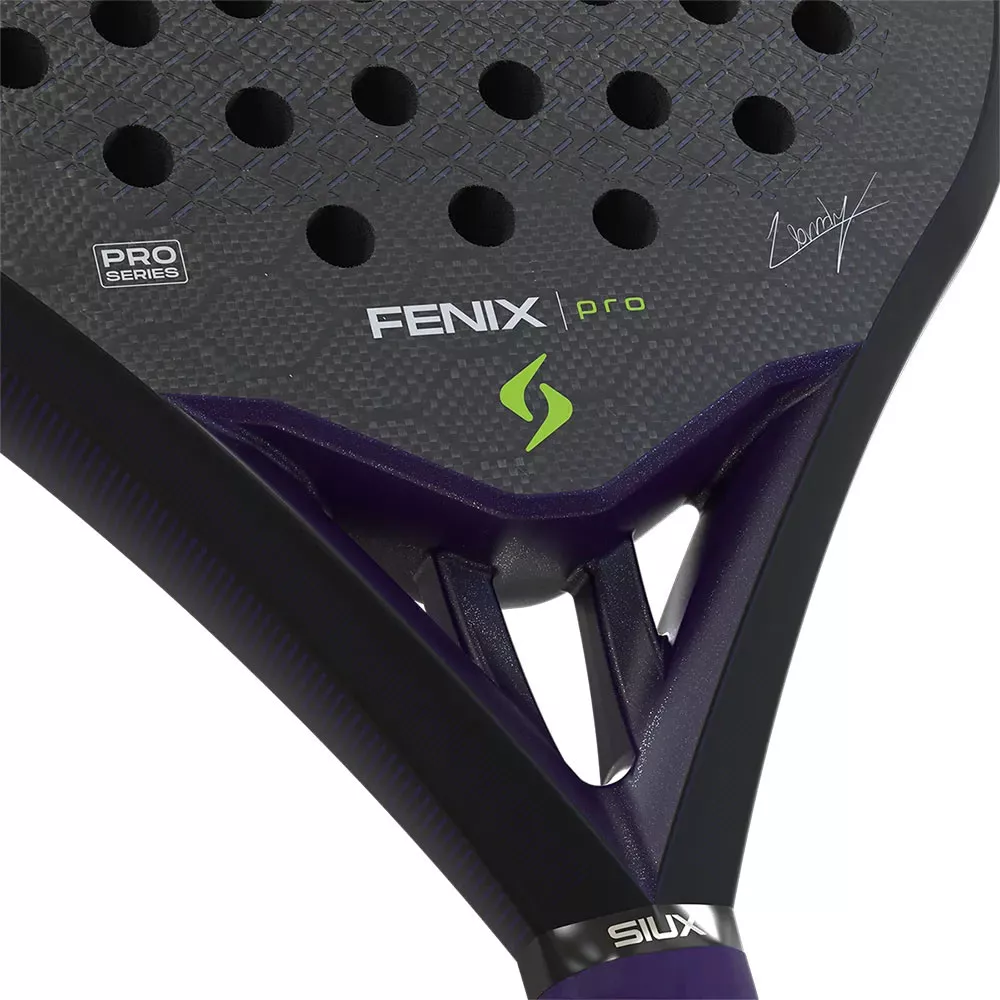 Siux Fenix ​​Pro Augsburger 2026 Zwart Racket