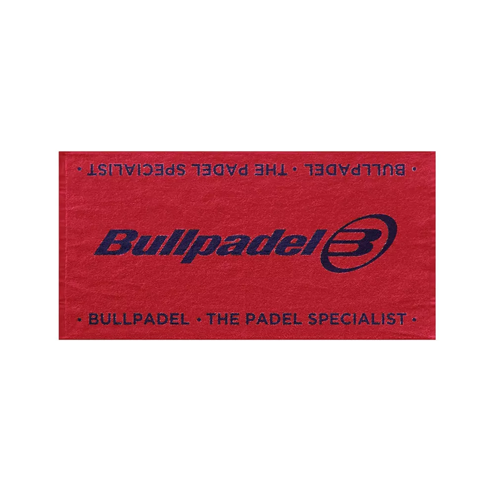 Bullpadel Klassieke rode handdoek