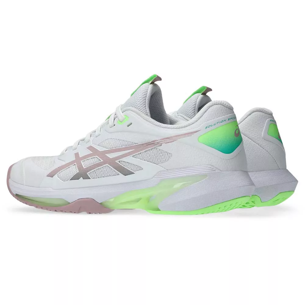 Chaussures Asics Gel Solution Speed FF 4 Blanc / Rose poudré