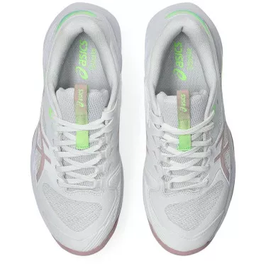 Chaussures Asics Gel Solution Speed FF 4 Blanc / Rose poudré