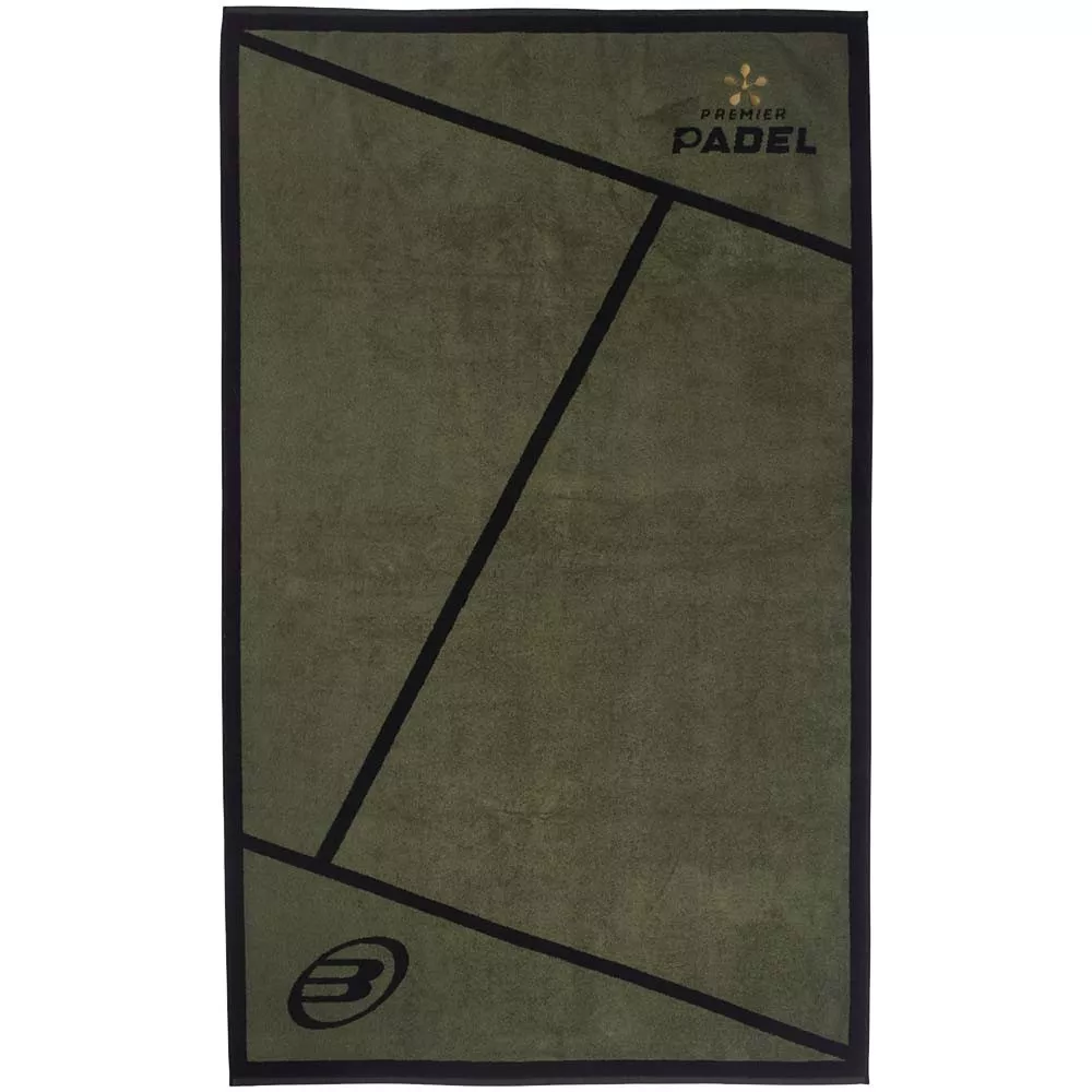 Bullpadel Premier Padel handdoek Kaki/Beige 150x90