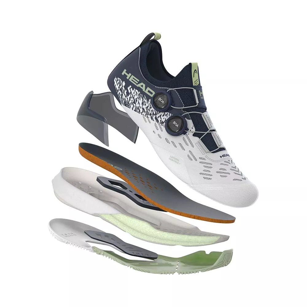 Head Motion Pro BOA Padel Zwart schoenen